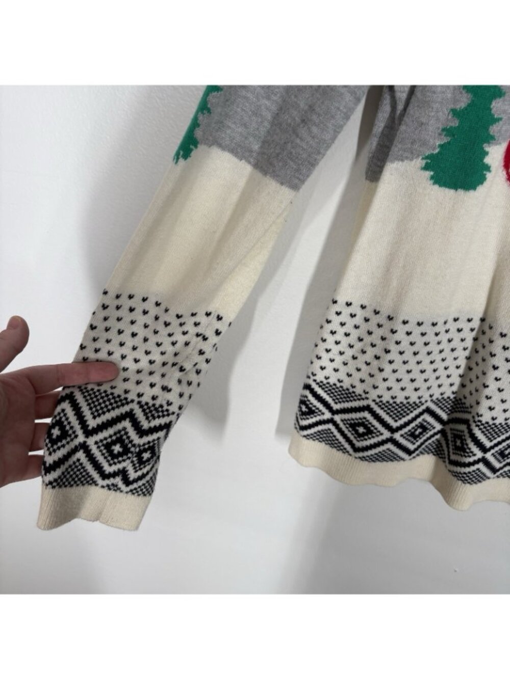 Talbots Women M Crew Neck Pullover Super Soft Sledding Dogs Winter Sweater - Picture 7 of 10